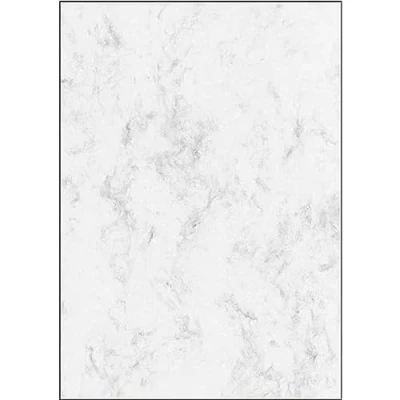 Afbeelding van Sigel Design papier grijs marmer, A4, 90g, 100 vellen, dubbelzijdig