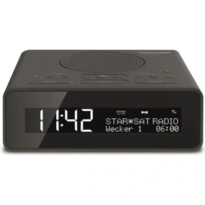 Afbeelding van Technisat DIGITRADIO 51 DAB+/FM wekkerradio antraciet
