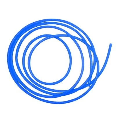 Afbeelding van iMeistek siliconen buis, 3 mm ID X 6 OD 4M, flexibele slang water luchtslang pijp voor pomp overdracht blauw