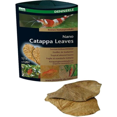 Afbeelding van Dennerle Nano Catappa Leaves 12 Stuks