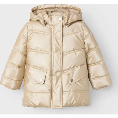 Afbeelding van NAME IT NMFMAGGY PUFFER JACKET SHINY Meisjes Jas Maat 92
