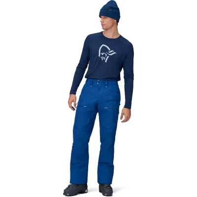 Afbeelding van Norrona Men&#039;s Lofoten Gore Tex Insulated Pants Heren Skibroek Limoges XL