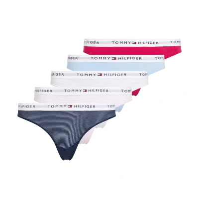 Afbeelding van Tommy Hilfiger Logo Strings Dames (5 pack)