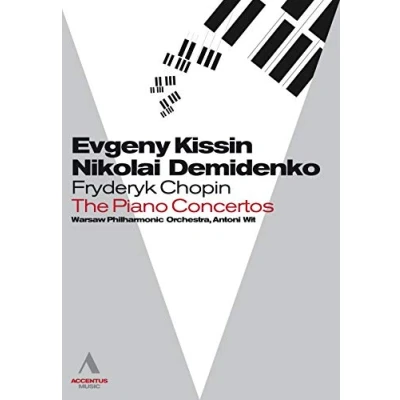Afbeelding van Nikolai Demidenko, Evgeny Kissin, Warsaw Philharmonic Orchestra, Antoni Wit Chopin: The Piano Concertos (DVD)