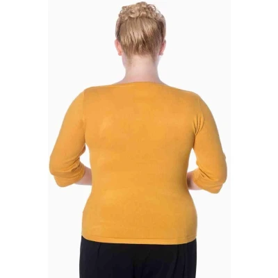 Afbeelding van Dancing Days ADDICTED Longsleeve top XL Geel