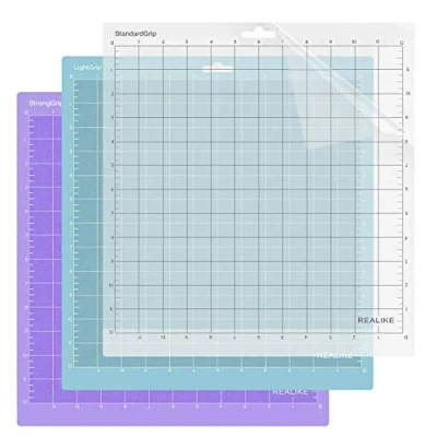 Afbeelding van REALIKE Verscheidenheid Snijmat voor Cricut Explore Machine, Expression Machine Maker 30,48 cmX30,48 cm 30,5 x Zelfklevende Sticky Snijmatten 3 Pack Vervanging Vinyl Craft