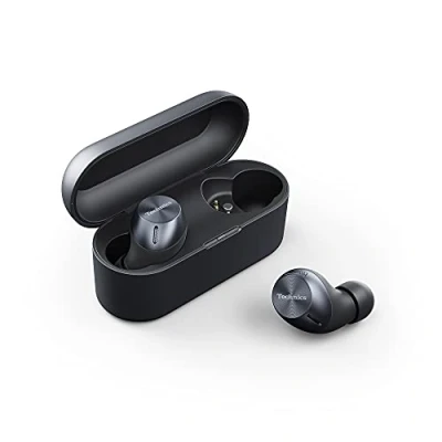 Afbeelding van Technics EAH AZ40E K hoofdtelefoon/headset True Wireless Stereo (TWS) In ear Oproepen/muziek USB Type C Bluetooth Zwart