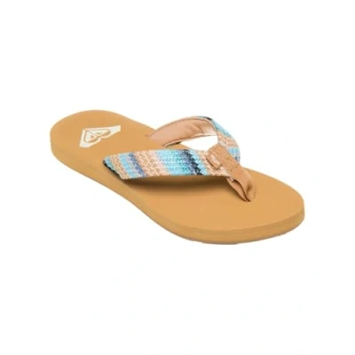 Afbeelding van Roxy Porto Teensandalen, Dames, Maat: 40, Blue Textiel