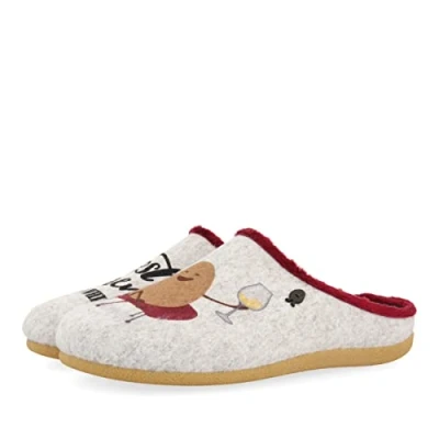 Afbeelding van Drosing Pantoffels Dames Grey 900 36 Grijs