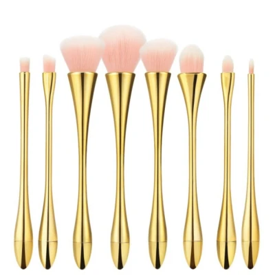 Afbeelding van Mimo Make Up Brush Set Goud 8 Stuks