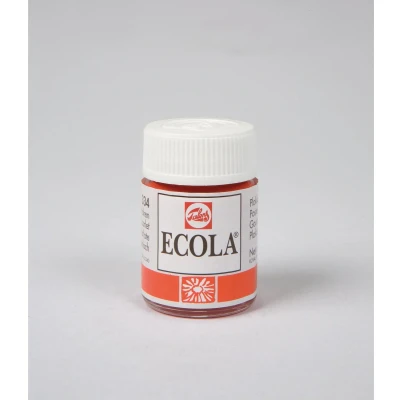 Afbeelding van Ecola plakkaatverf 334 Scarlet 16ML