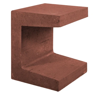 Afbeelding van Gardenlux U Element 40x40x50 Cm Corten/Bruin Handig hulpmiddel voor allerlei creatieve constructies