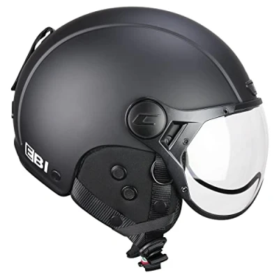 Afbeelding van CGM EBI, skihelm, uniseks, volwassenen, mat zwart, XS (53 54 cm)