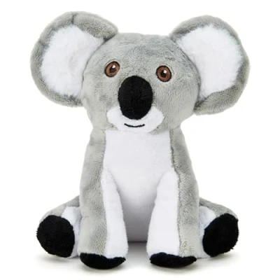Afbeelding van Zappi Co Koala Pluche dier, 20 cm, realistisch zacht knuffeldier, schattig en levensecht, ideaal voor knuffelen verzamelen, op TikTok gepresenteerd (20 cm lengte)