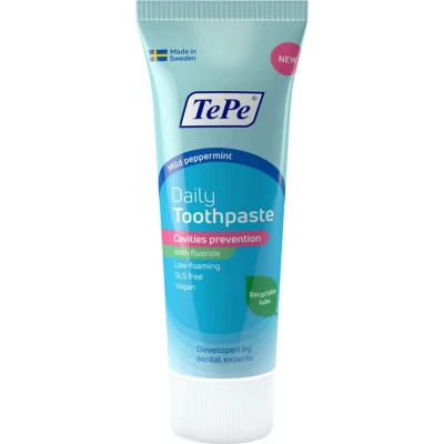 Afbeelding van 12x TePe Daily Tandpasta 75 ml