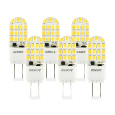 Afbeelding van GY6.35 LED Lamp 4W Warm Wit Dimbaar 6 Pack