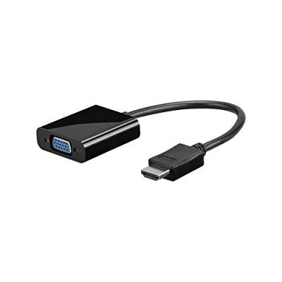 Afbeelding van Goobay HDMI/VGA Monitor Adapter HDMI (m) naar VGA (15 pin) (v) vernikkeld 0.15 meter Zwart