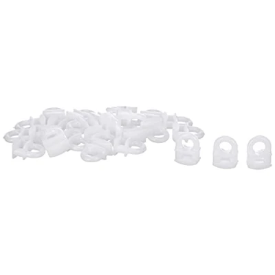 Afbeelding van Lampa 99003 glijhaken voor gordijnrails, neutraal, 100 x 15 mm, 25 stuks