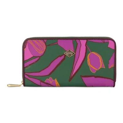 Afbeelding van Oilily Zoey Portemonnee Dames Ritssluiting Groen One Size