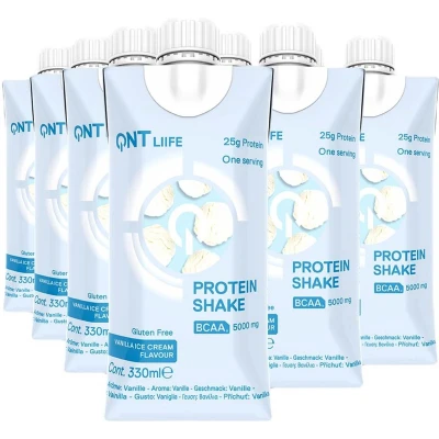 Afbeelding van QNT Delicious Whey Shake 12x 330ml Vanille