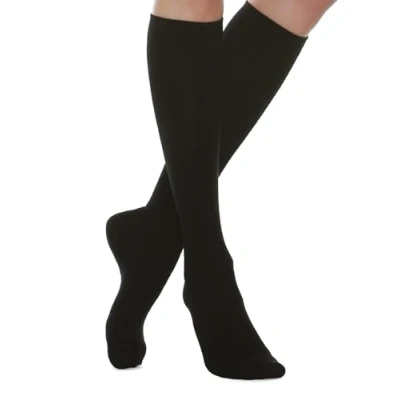 Afbeelding van Relaxsan 811W (Zwart 2 S) Compressiekousen Dames Heren met Wol en Cashmere, Thermische Sokken, Made in Italy
