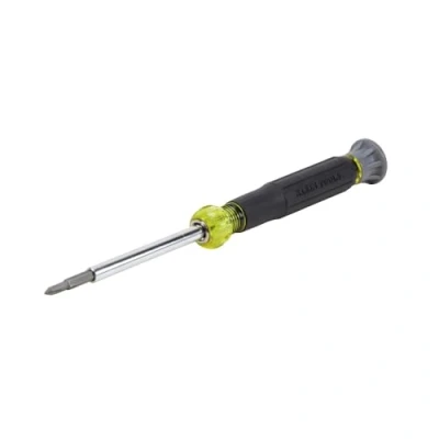 Afbeelding van Schroevendraaier 32581 Precisie Elektronica met Industriële Sterkte Bits Klein Gereedschap, Geel/Zwart, 4 in 1