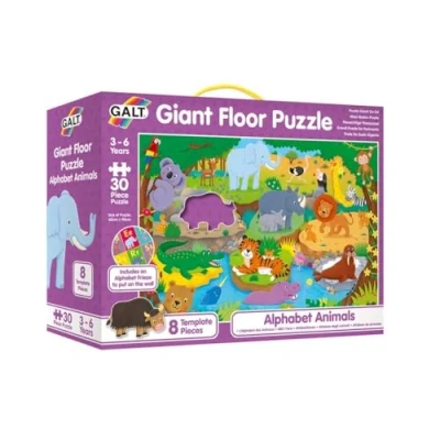 Afbeelding van Galt Toys, Giant Floor Puzzle Alphabet Animals, Puzzles for Kids, Ages 3 Years Plus