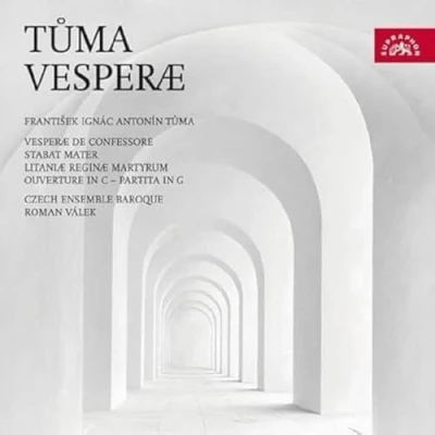 Afbeelding van Czech Ensemble Baroque, Roman Válek Tuma: Vesperae (CD)