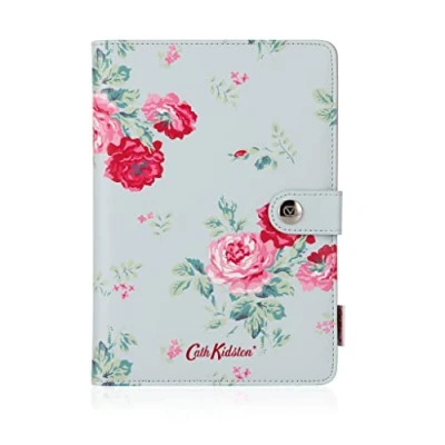 Afbeelding van VQ Universele Hoes voor Tablets van 7 en 8 Inch Stand Folio Tablet met 3 Verstelbare Hoeken Designerprint Antieke Roos door Cath Kidston
