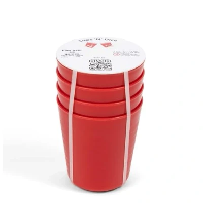 Afbeelding van Cups &#039;N&#039; Dice Yatzy, Farkle, Liar&#039;s Dice, Bunco en nog veel meer All in One