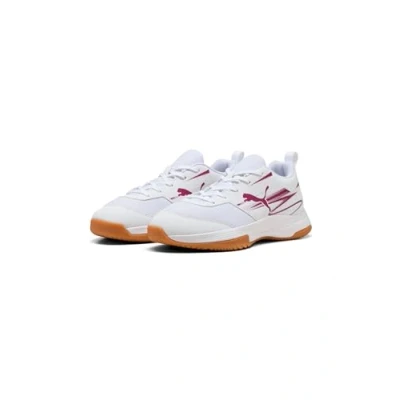 Afbeelding van Puma Varion Ii Jr Indoor Court Schoen voor kinderen, uniseks, Witte bes, 35.5 EU