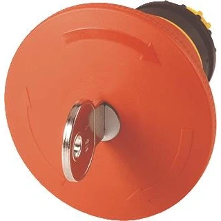 Afbeelding van Eaton rmq titan m22 frontelement noodstop nood uit drukknop kleur rood ontgrendelen door sleutel ms1 knop 45mm ip67 ip69k 121468