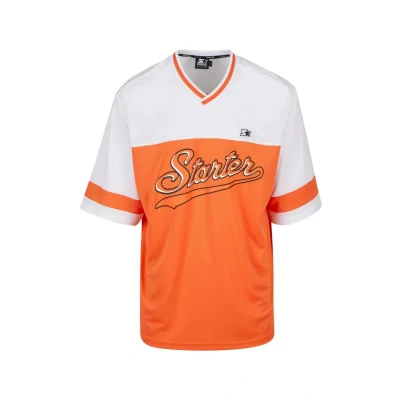 Afbeelding van Starter Tshirt print, Heren, Maat: Small, Mandarin