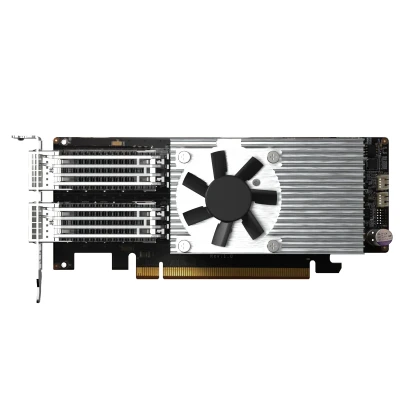 Afbeelding van QNAP QXG 100G2SF E810, Intern, Bedraad, PCI Express, Fiber, 100000 Mbi