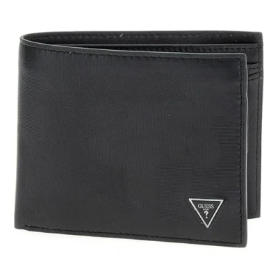 Afbeelding van Guess MITO Billfold WITH COIN Pocket Portemonnee, Heren, Maat: One Size, Black