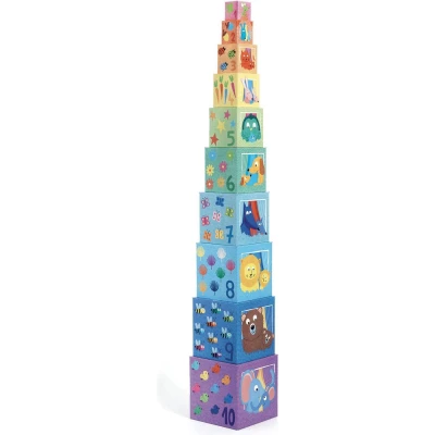 Afbeelding van Djeco Blokken voor kinderen, Maat: One Size, Multi coloured