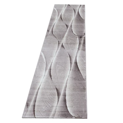 Afbeelding van Moderne loper Jena Bruin 9310 80x300cm Adana Carpets