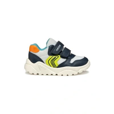 Afbeelding van Geox CIUF Babyschoenen voor kinderen, Maat: 22, White navy Kunststof/ textiel