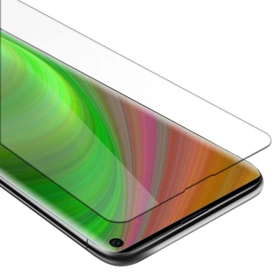 Afbeelding van Cadorabo Screenprotector geschikt voor Samsung Galaxy S10 4G in KRISTALHELDER Tempered Display Pantser Film