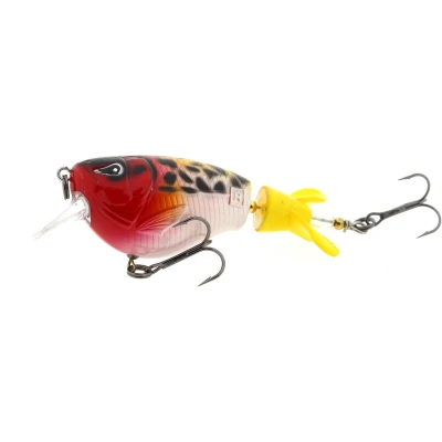 Afbeelding van Rozemeijer Fat Dizzy Plug Speckled Red Head 9cm (23g)