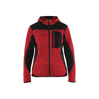 Afbeelding van Blaklader Dames Vest met Softshell 4931 2117 Rood/Zwart XS