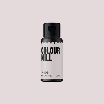 Afbeelding van Colour Mill Aqua Blend Voedingskleurstof op Waterbasis Taupe 20 ml