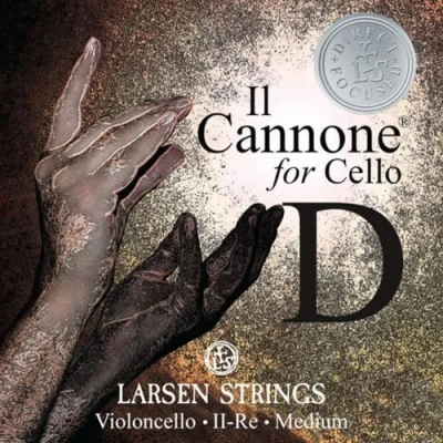 Afbeelding van Larsen IL Cannone Cello Snaren D Staal Direct &amp; Gericht
