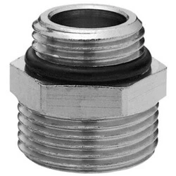 Afbeelding van Hummel aansluitnippel met O ring euroconus 1/2&quot;x