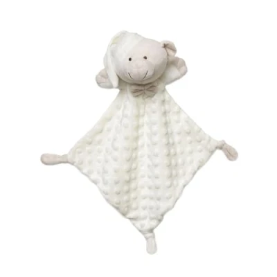 Afbeelding van Interbaby Knuffeldoekje Beer Junior 28 X 17 Cm Polyester Crème