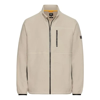 Afbeelding van camel active MIT Stehkragen Fleecejas, Heren, Maat: XXL, Beige