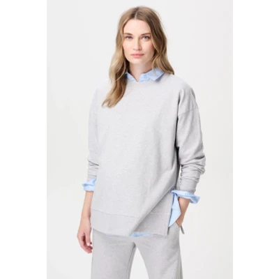 Afbeelding van Noppies Sweater, Dames, Maat: Small, Grey melange