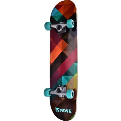 Afbeelding van Move Skb 31&quot; Cube Skateboard Print Skateboards