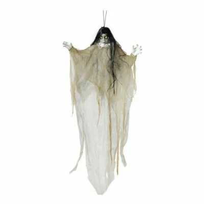 Afbeelding van Halloween/horror thema hang decoratie spook/skelet enge/griezelige pop 122 cm Feestdecoratievoorwerp