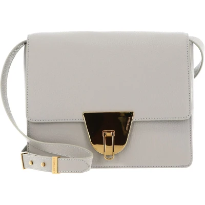 Afbeelding van COCCINELLE Leren Schoudertas Coccinellenico Handbag Gelso Beige